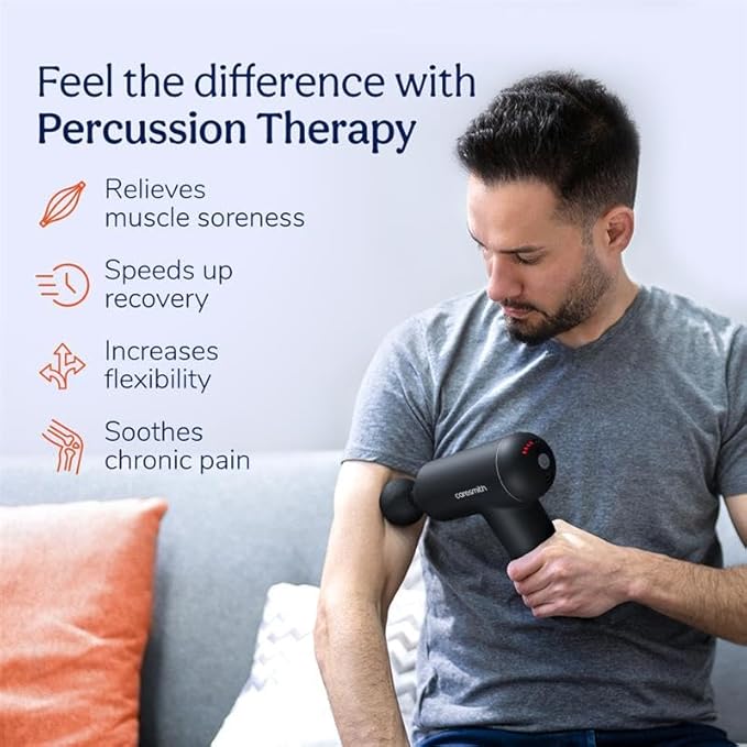 Caresmith Charge Boost Massage Gun | Body Massager | Deep Tissue Massager
